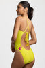 Gavin 2 Swim Onesie - Dandelion Contrast - Dandelion & Lava & Acai / 26