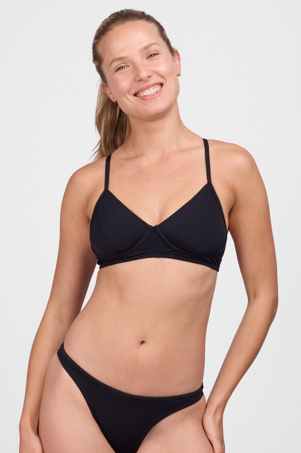 Lisa Bikini Top - Black
