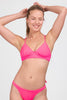 Lisa Bikini Top - Hot Pink - Hot Pink / XS