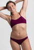 Grayson Bikini Top - Cabernet - XS