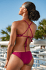 Tomcat Bikini Top - Cabernet - S / Cabernet