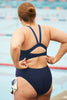 Caroline Swim Onesie - Navy - Navy / 30