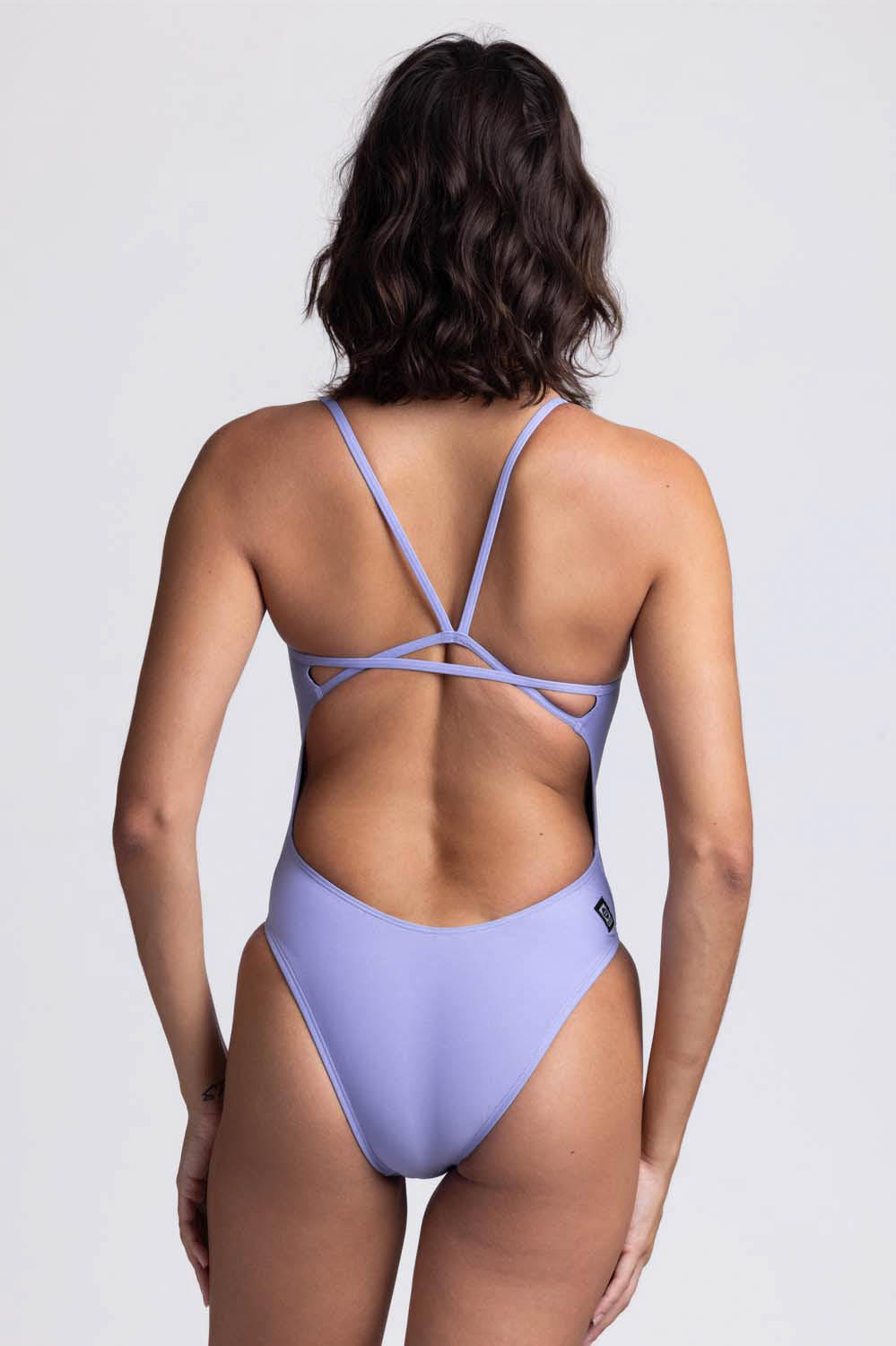 Perry Swim Onesie - Lavender