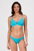 Brazil Bikini Bottom - Hawaii Blue - Hawaii Blue / XS
