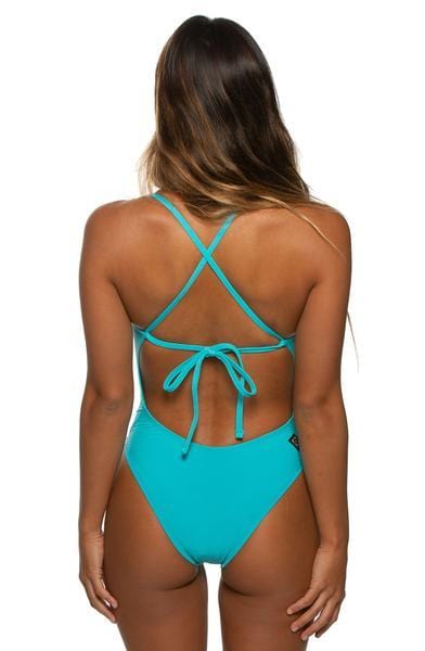 Dayno Swim Onesie - Hawaii Blue