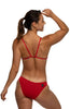 Midl Bikini Bottom - Red - Red / M